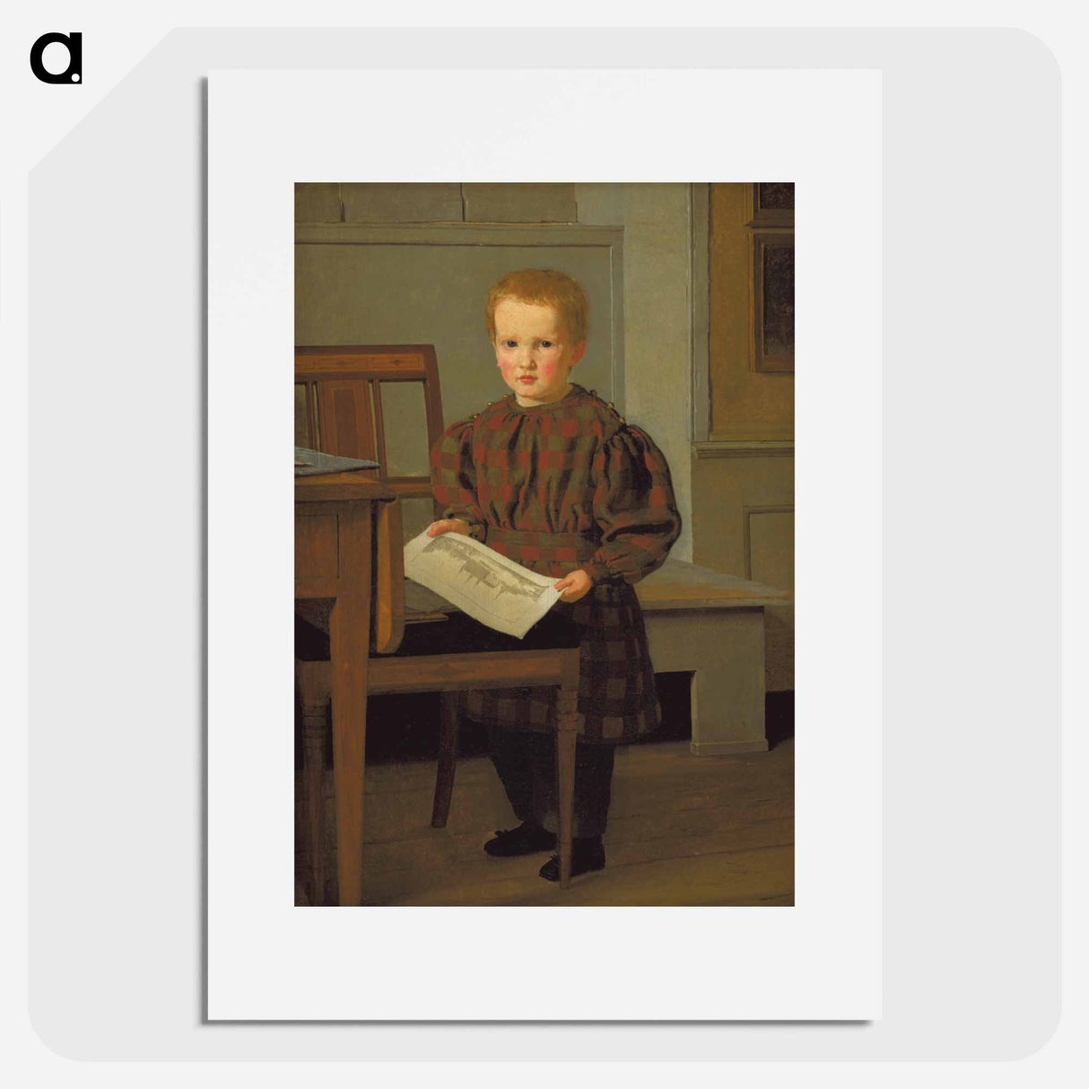 The Painter C.W. - クリステン ケプケ Poster.