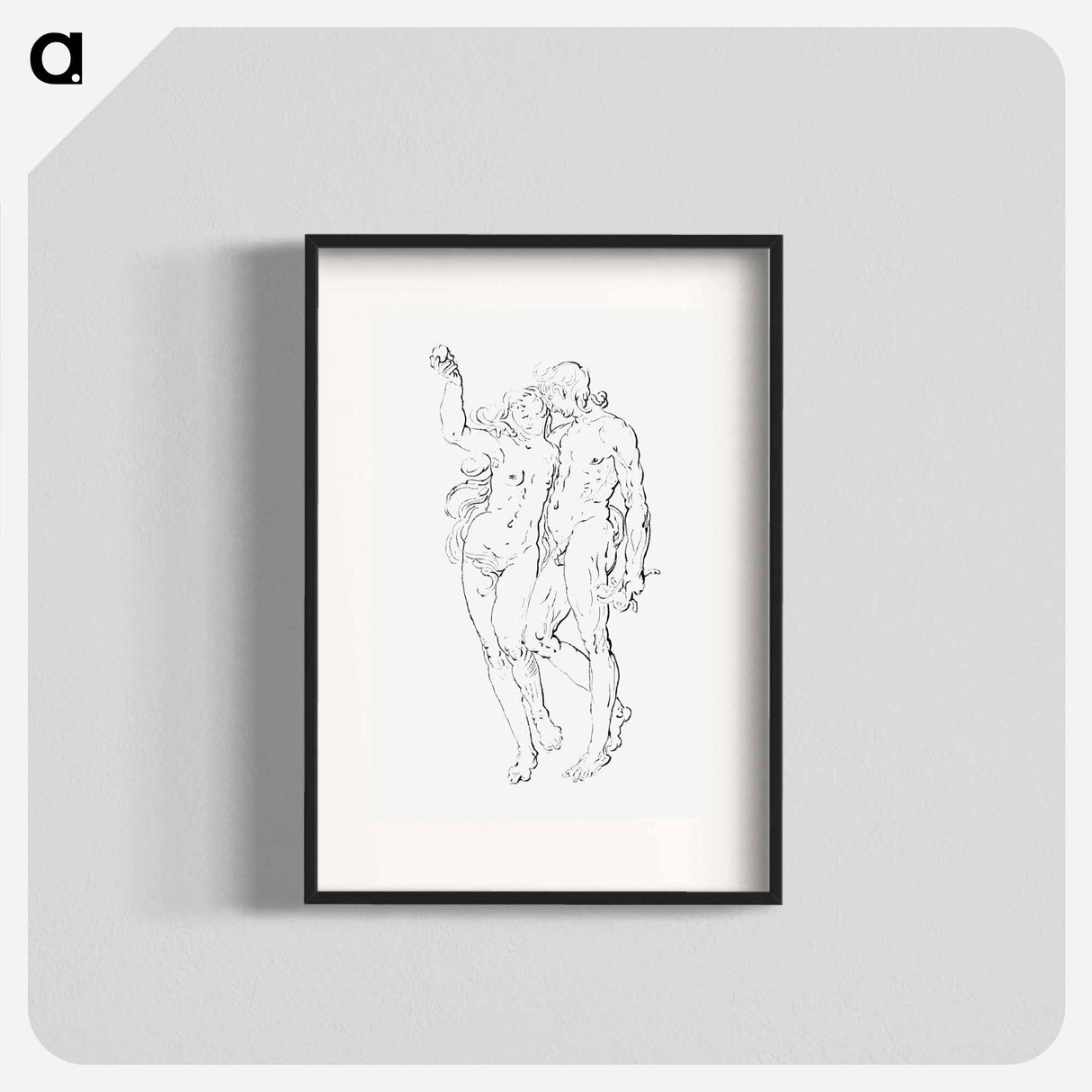 アートポスター-Adam and Eve
- コルネリス プロース ファン アムステル Poster.