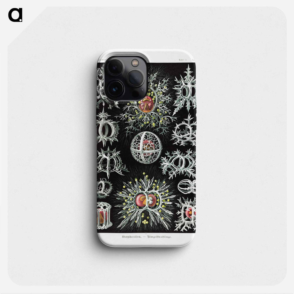 Stephoidea–Ringelstrahlinge - エルンスト ヘッケル Phone Case.