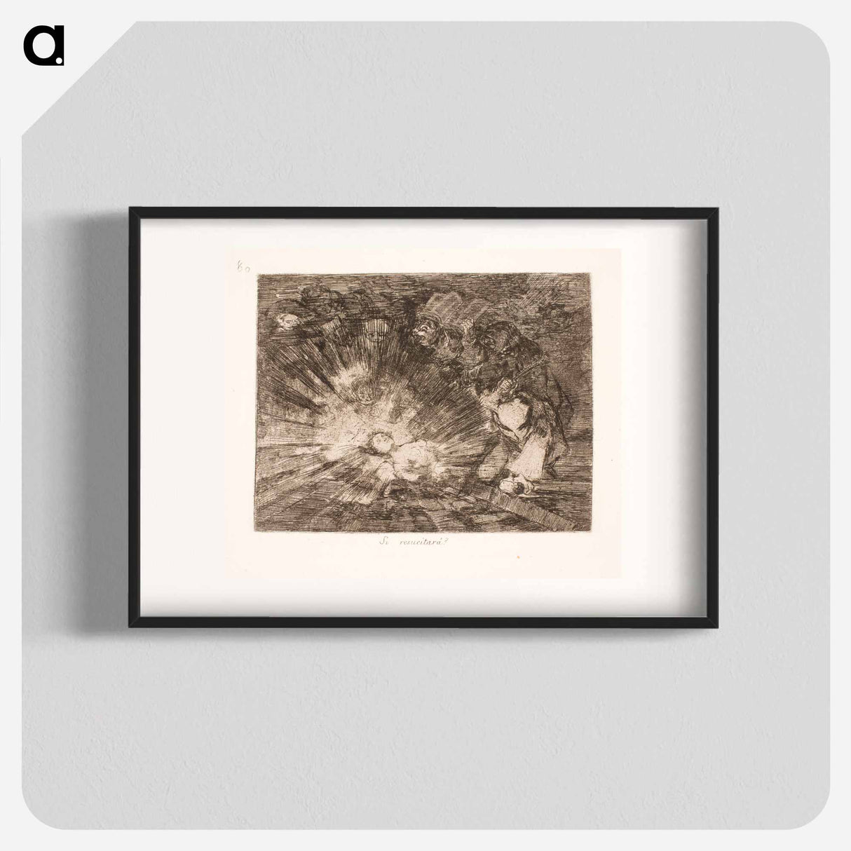 Will it be resurrected? - フランシスコ デ ゴヤ Poster.