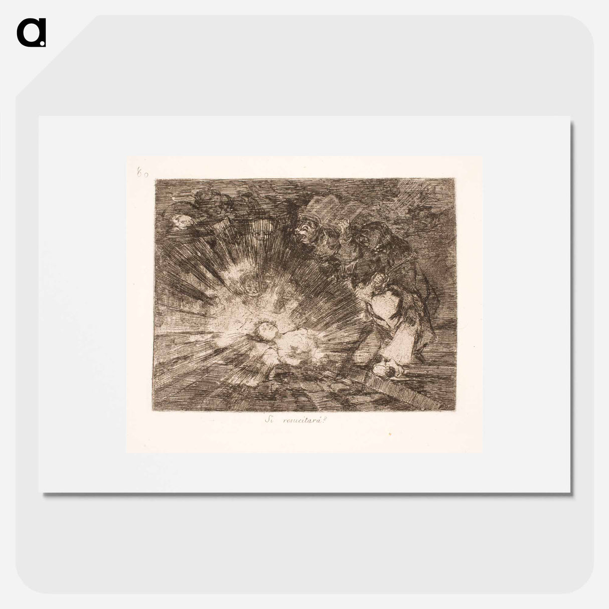 Will it be resurrected? - フランシスコ デ ゴヤ Poster.