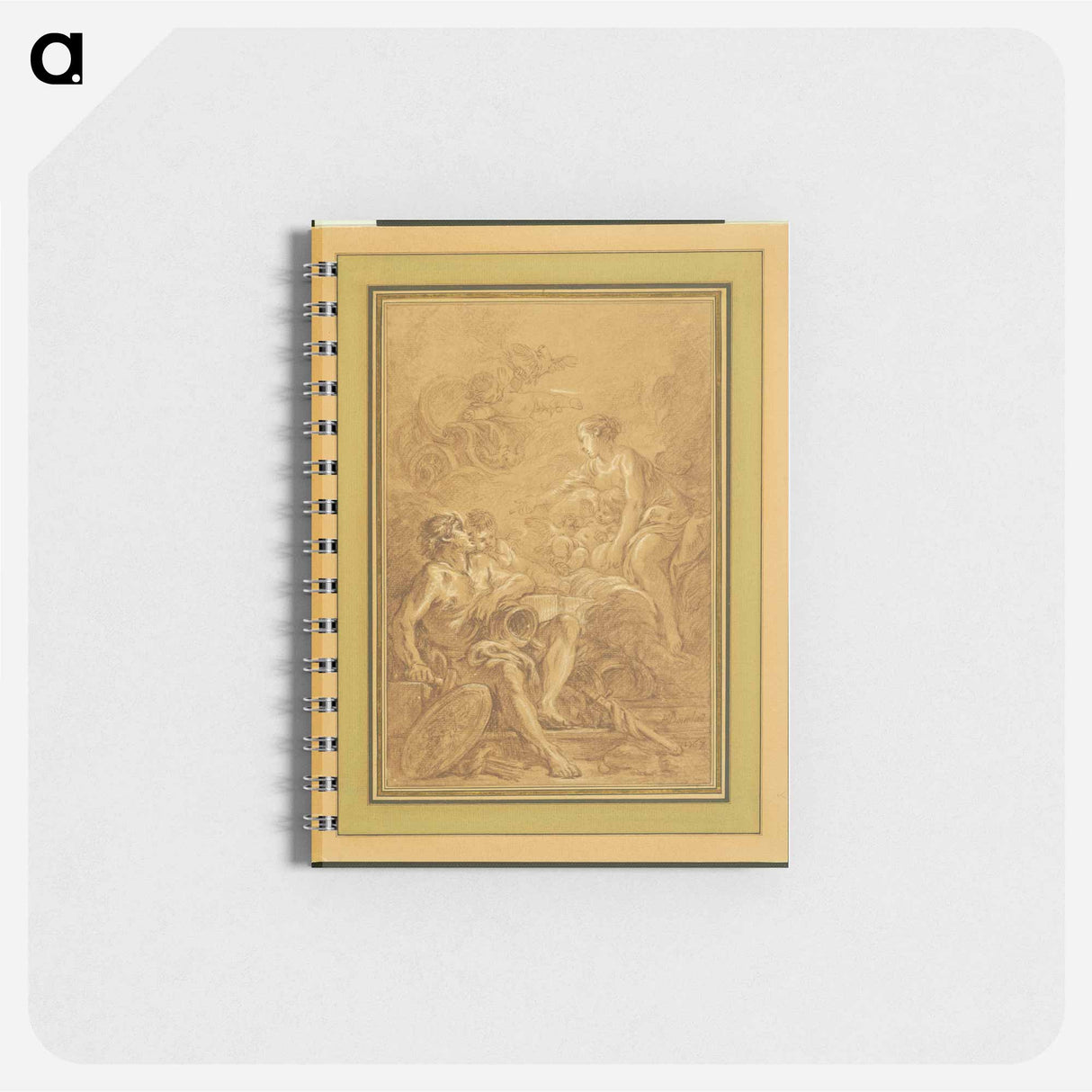 Venus Commanding Vulcan to Make Arms for Aeneas - フランソワ ブーシェ Memo.