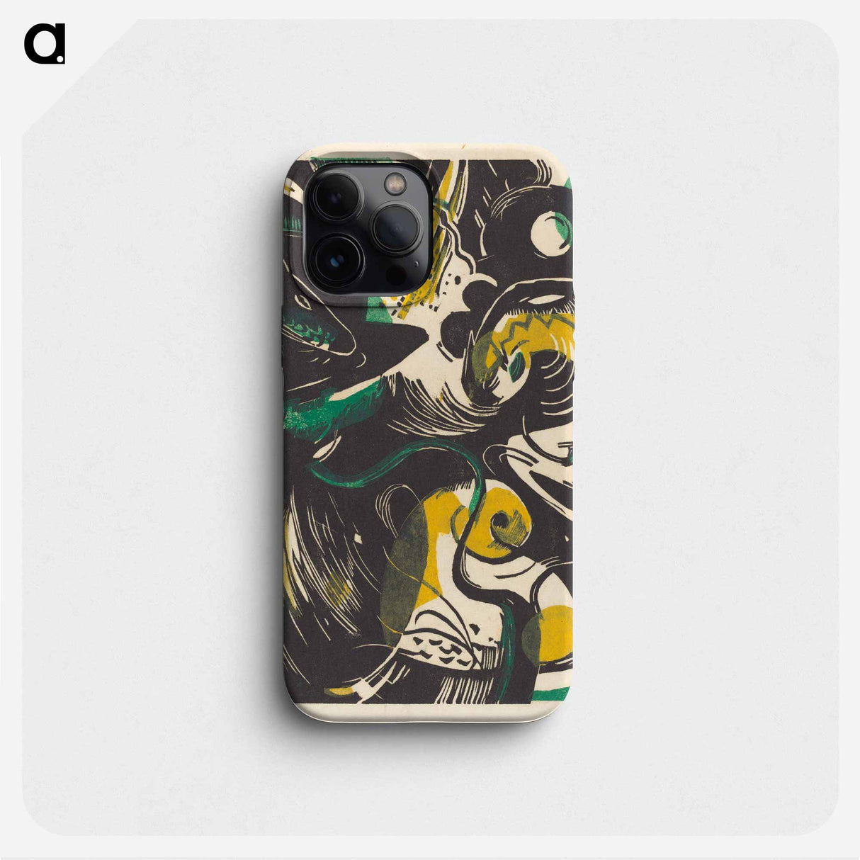 Genesis II (Schopfungsgeschichte II) - Franz Marc Phone Case.