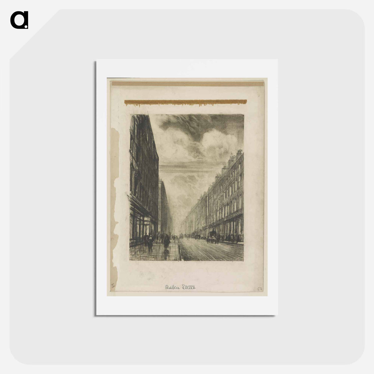 アートポストカード-Baker Street
- ジョセフ ペネル Postcard.