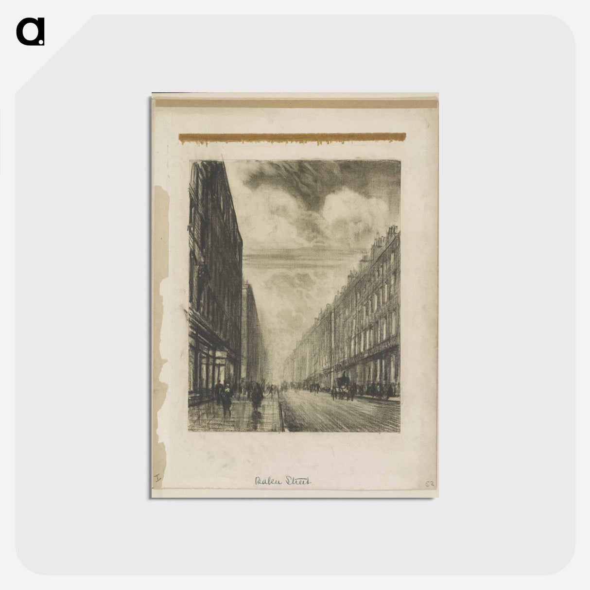 アートポストカード-Baker Street
- ジョセフ ペネル Postcard.