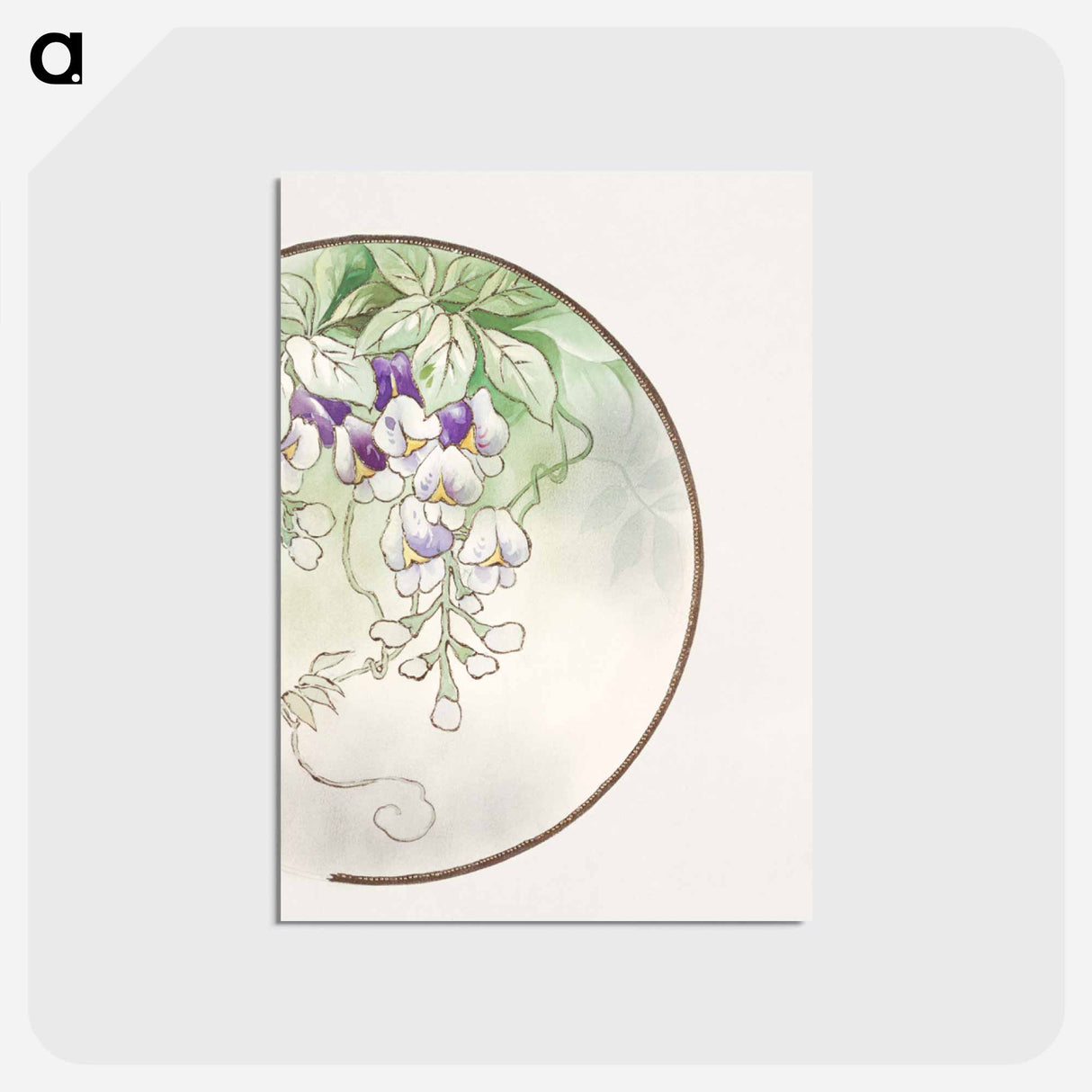 アートポストカード-Decoration for a Plate
- ノリタケ工場 Postcard.