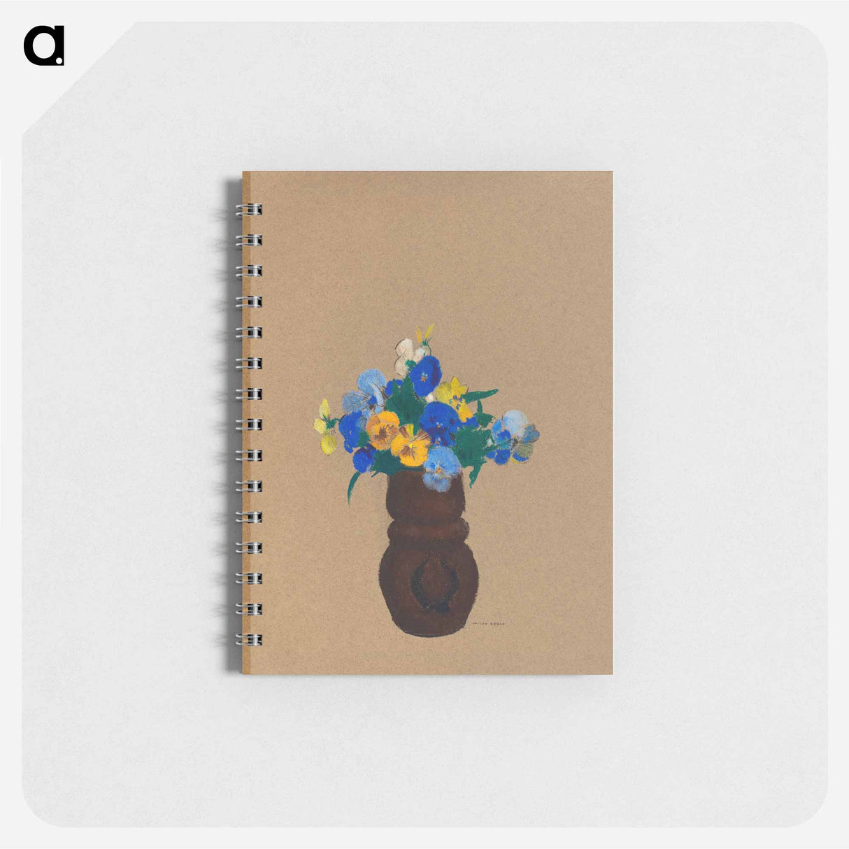 Pansies - オディロン ルドン Memo.