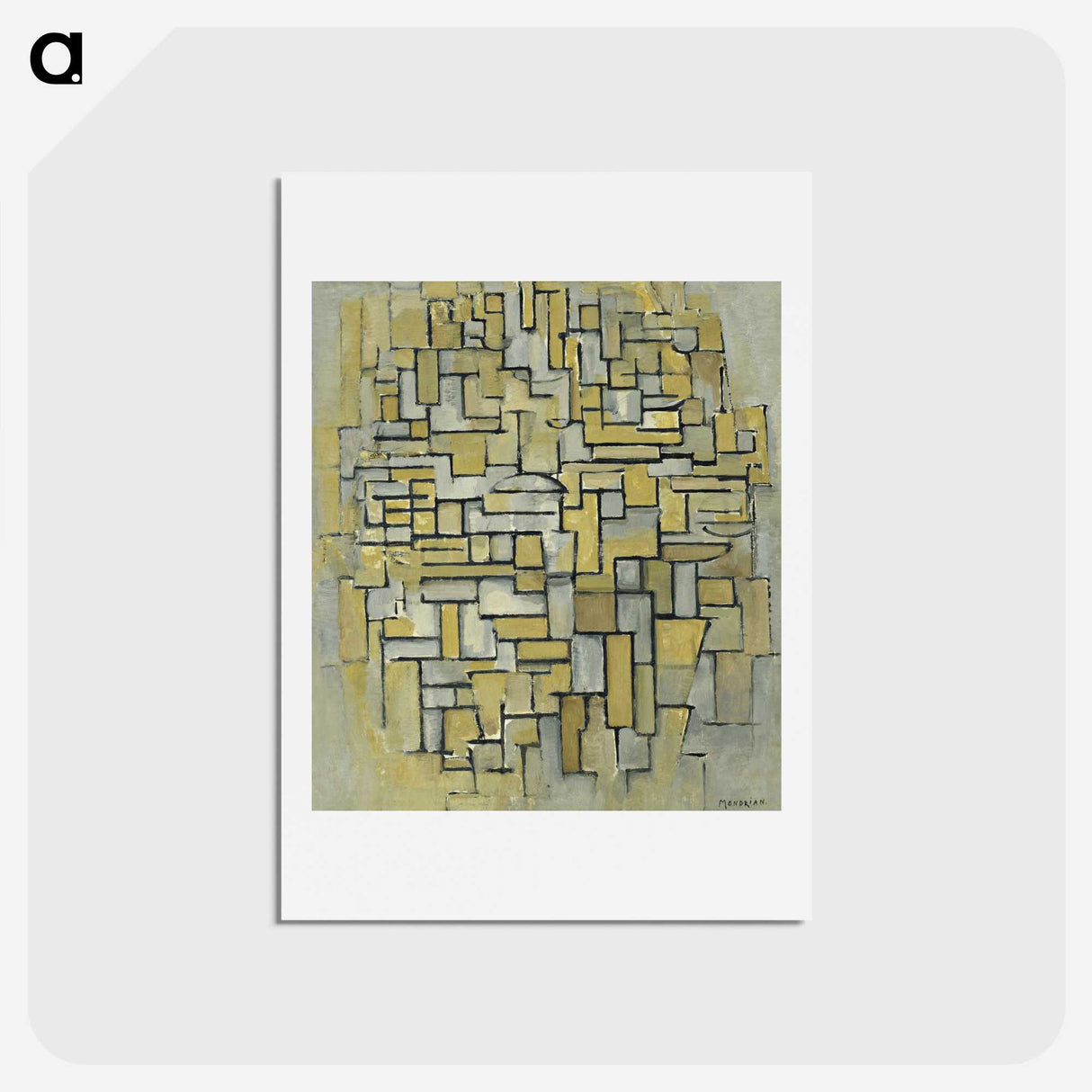 1-38_Piet-Mondrian_hagaki