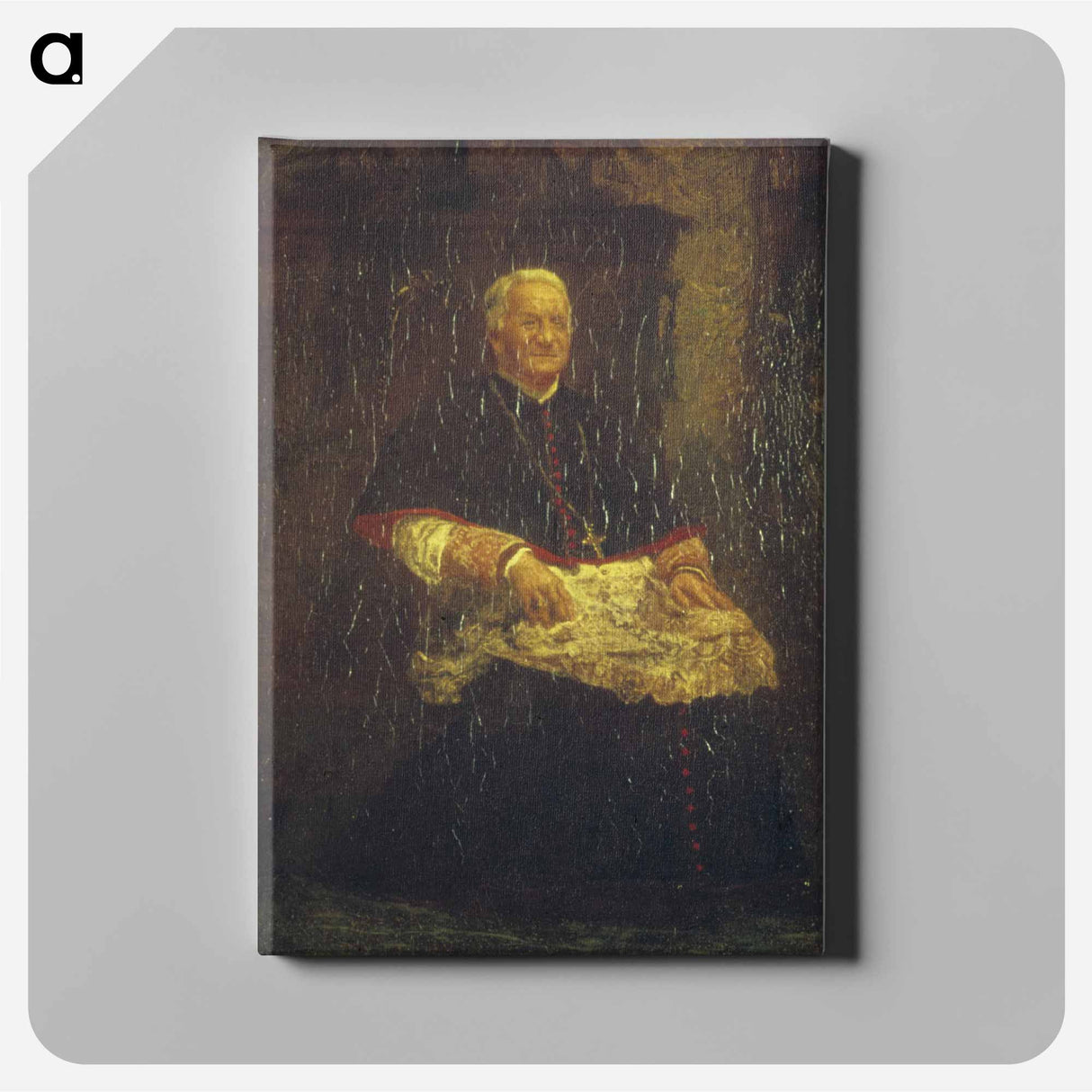 アートパネル-Archbishop James Frederick Wood - トーマス エイキンズ Canvas.