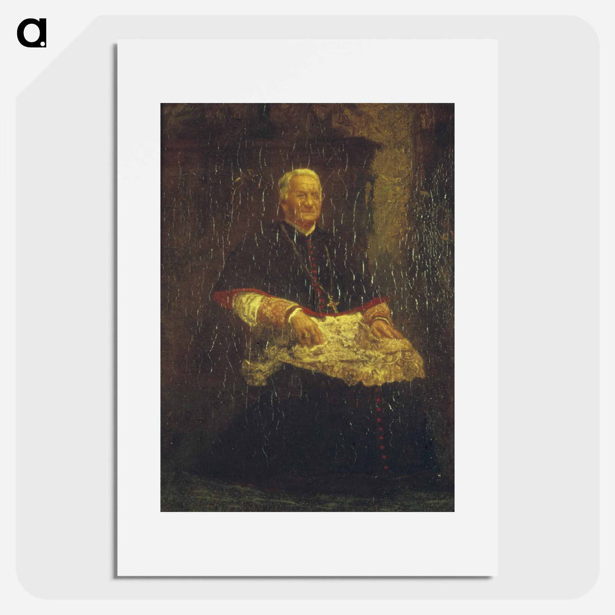 アートポスター-Archbishop James Frederick Wood - トーマス エイキンズ Poster.