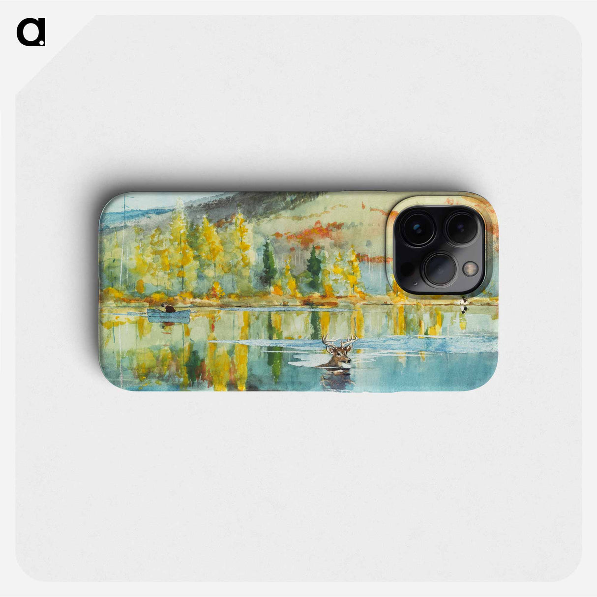 An October Day - ウィンスロー ホーマー Phone Case.