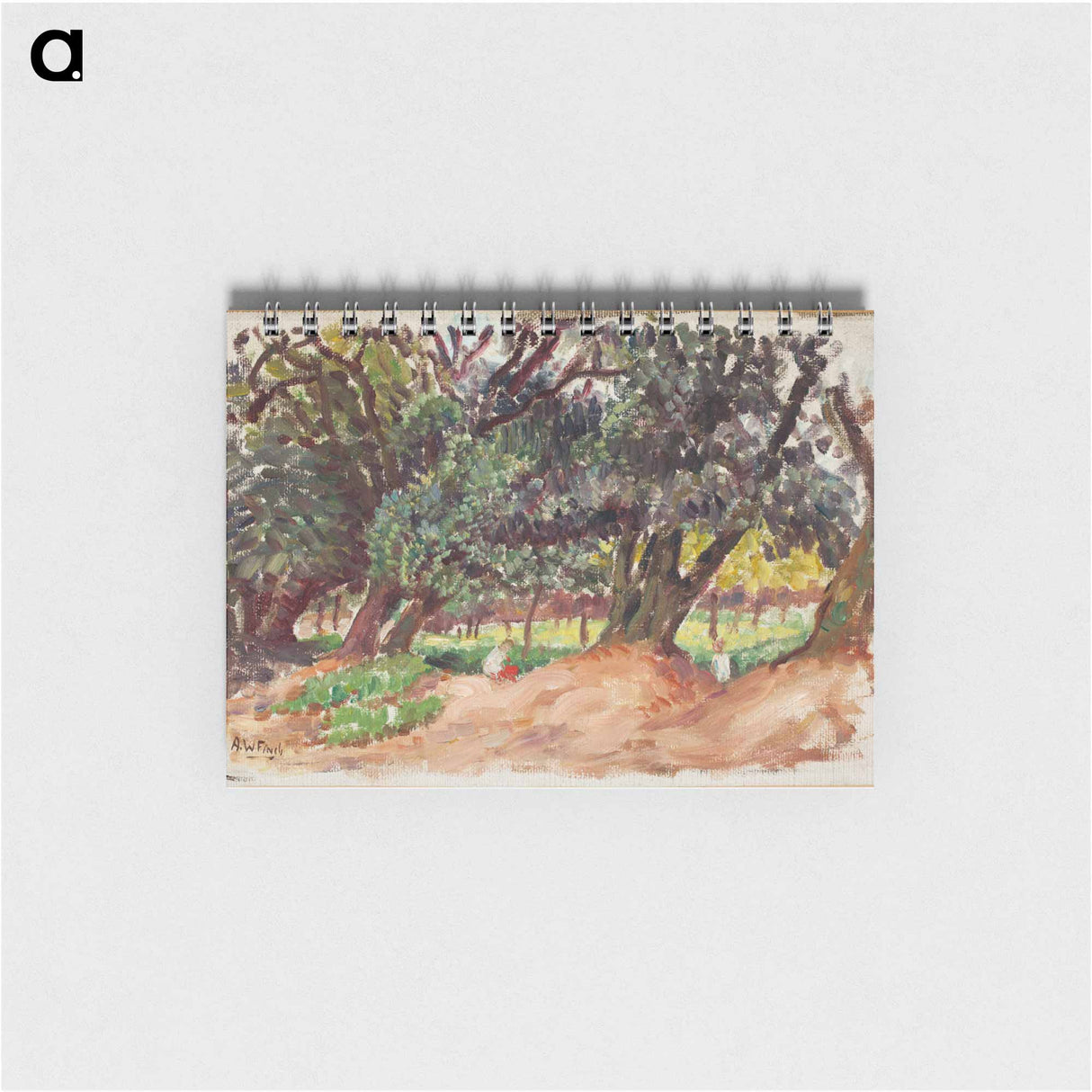 Puistokuva englannista - アルフレッド ウィリアム フィンチ Memo.