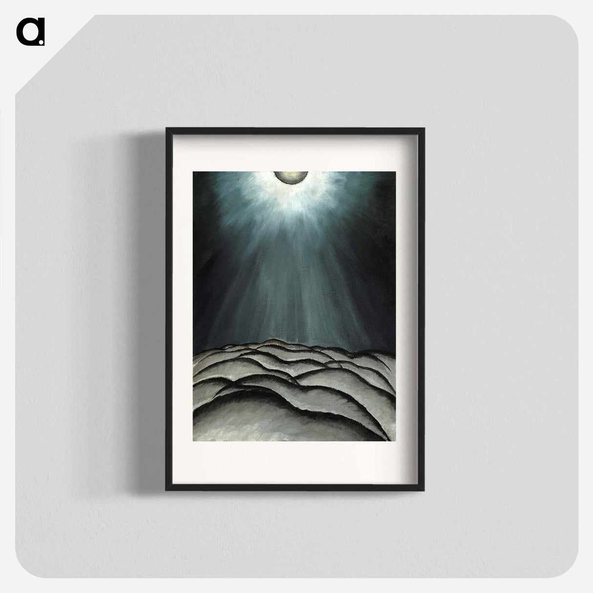 Moon and Sea No. II - アーサー ダヴ Poster.