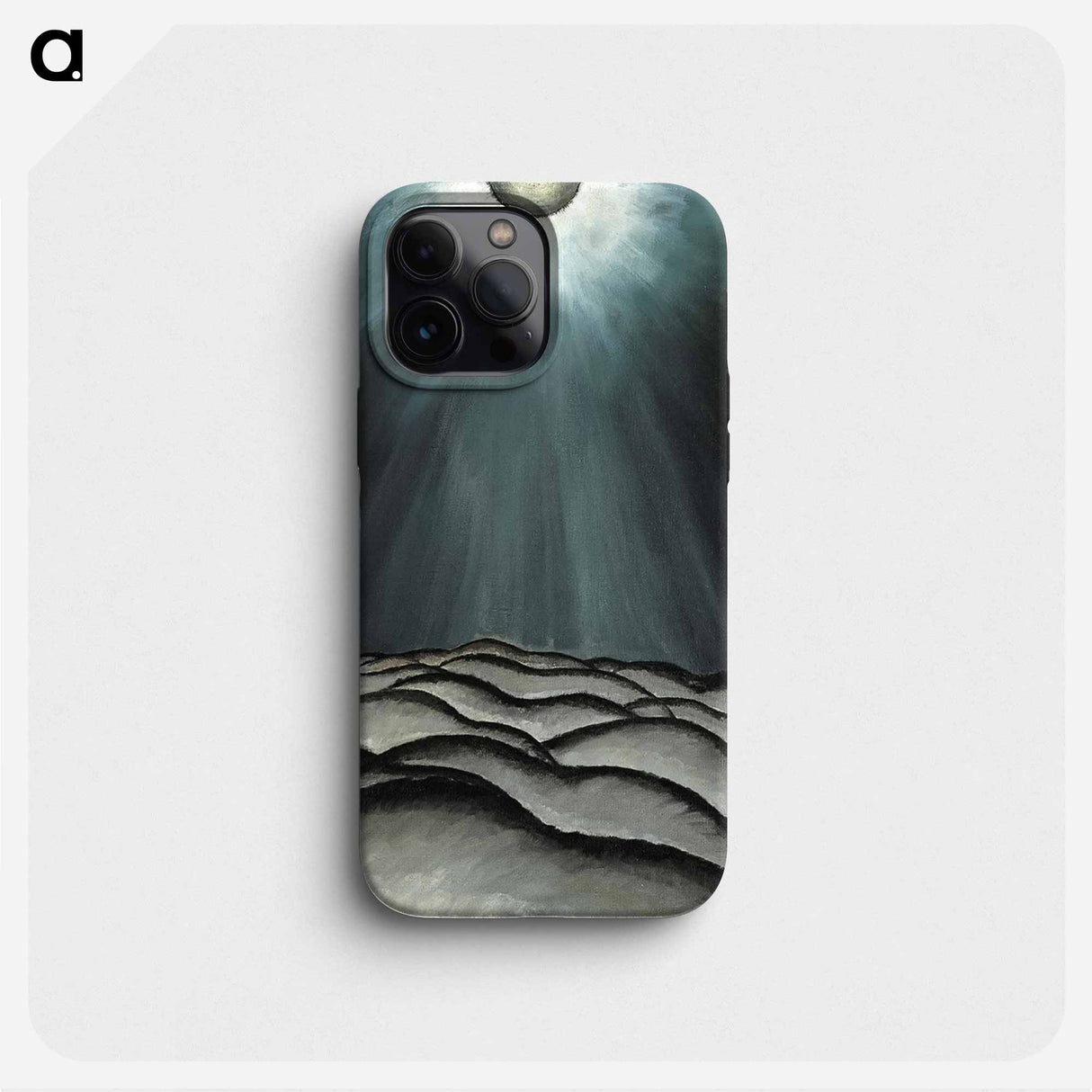 Moon and Sea No. II - アーサー ダヴ Phone Case.