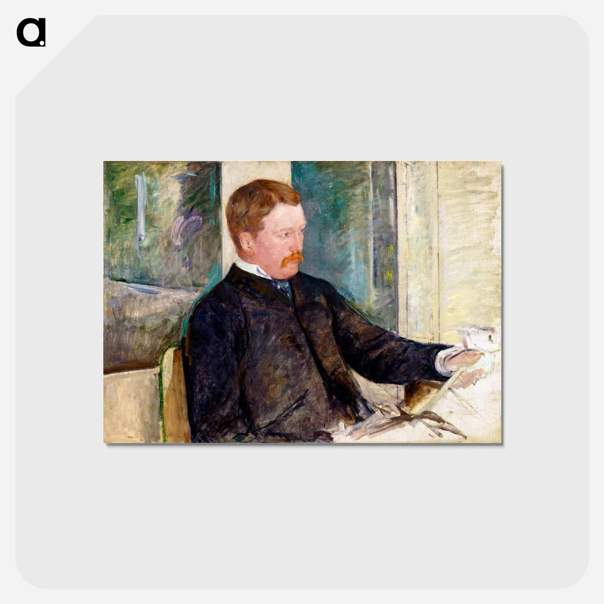 アートポストカード-Alexander J. Cassatt Painting
- デトロイト美術館 Postcard.