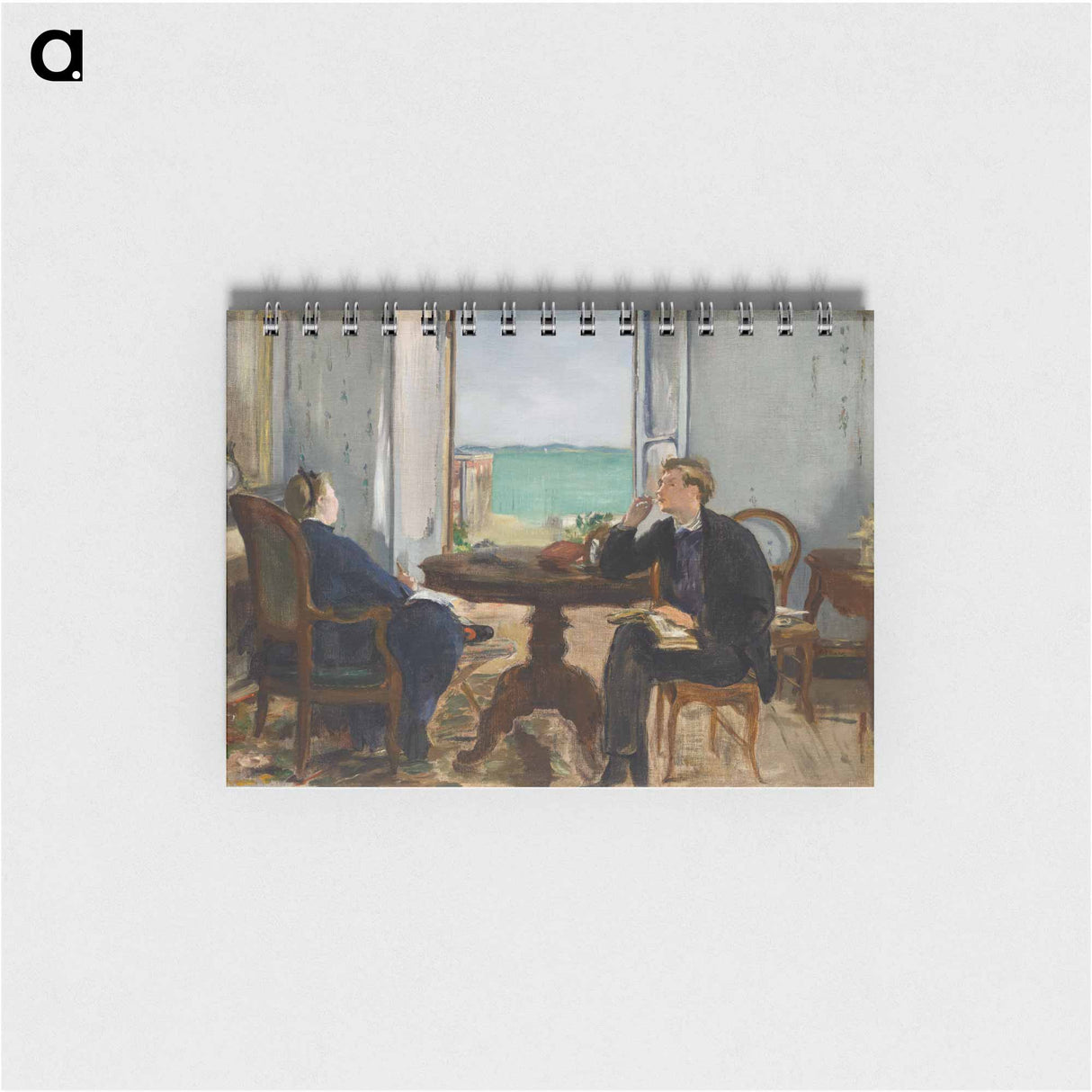 Interior at Arachon - エドゥアール マネ Memo.