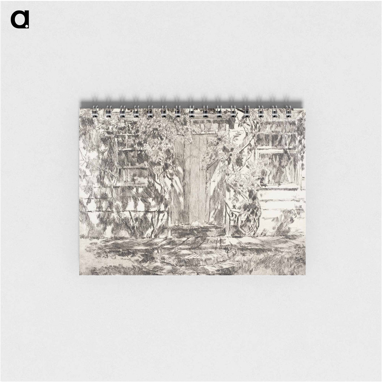 Old Doorway - フレデリック チャイルド ハッサム Memo.