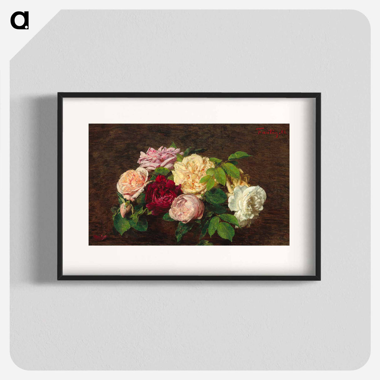 in high resolution - アンリ ファンタン ラトゥール Poster.