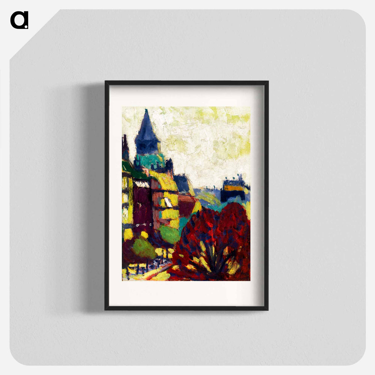 St. Germain des Pres - ヘンリー ライマン サイエン Poster.