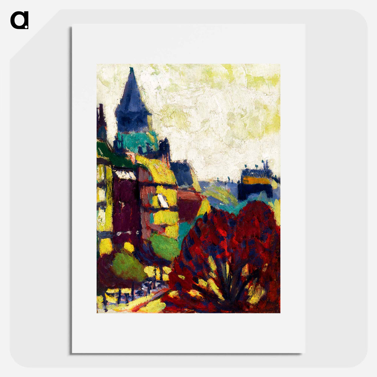 St. Germain des Pres - ヘンリー ライマン サイエン Poster.