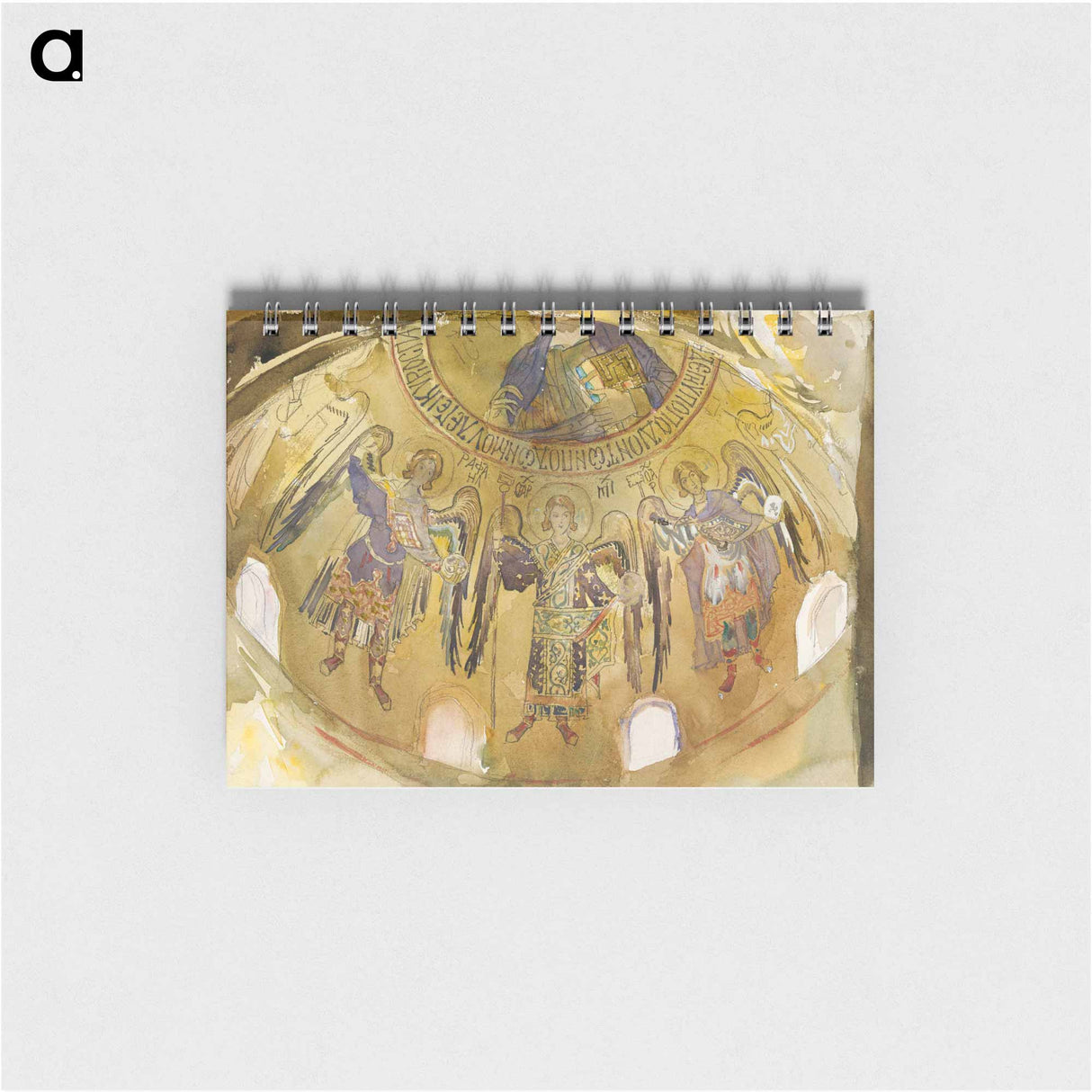 アートメモ帳-Angels, Mosaic, Palatine Chapel, Palermo - ジョン シンガー サージェント Memo.
