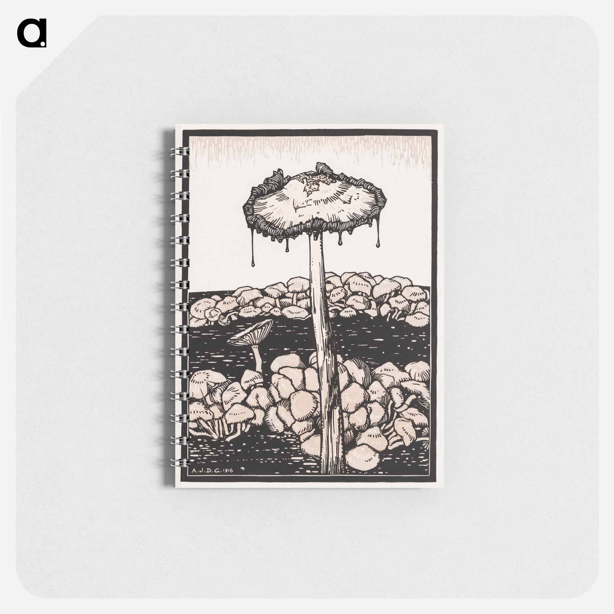 Dripping mushroom - ユリー デ フラーハ Memo.