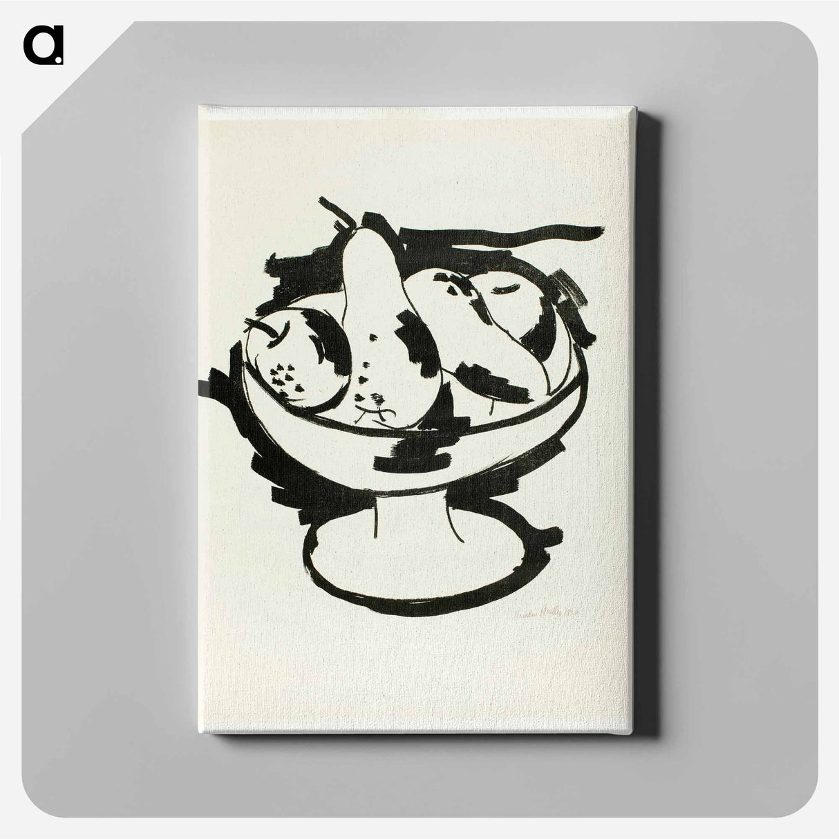 アートパネル-Bowl of Fruit - マースデン ハートリー Canvas.