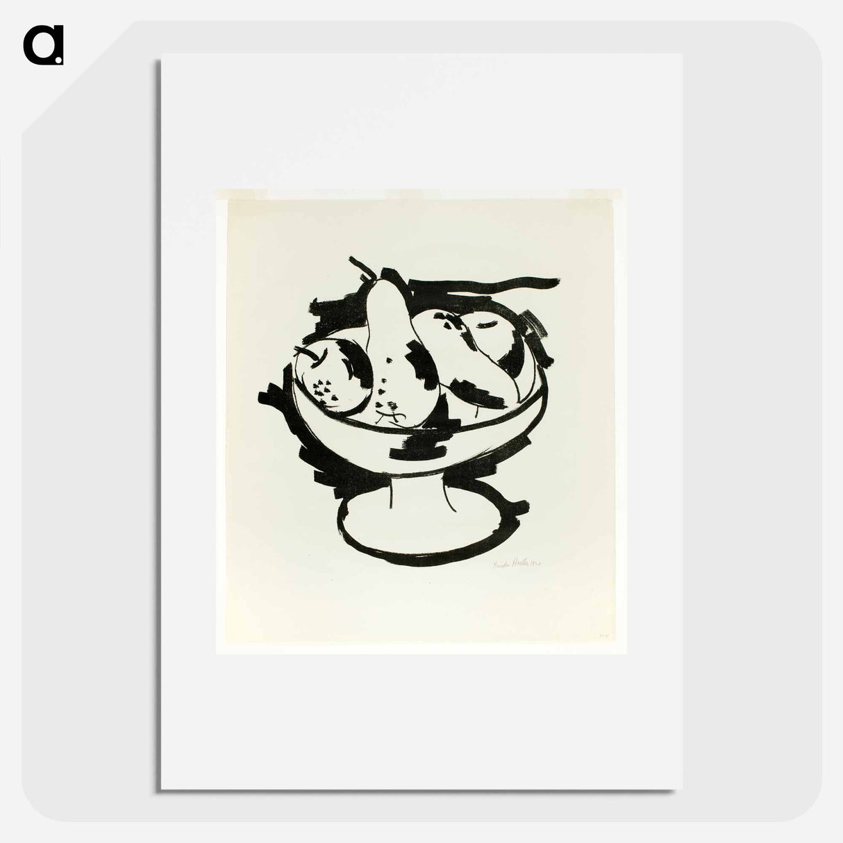 Bowl of Fruit - Marsden Hartley Poster.