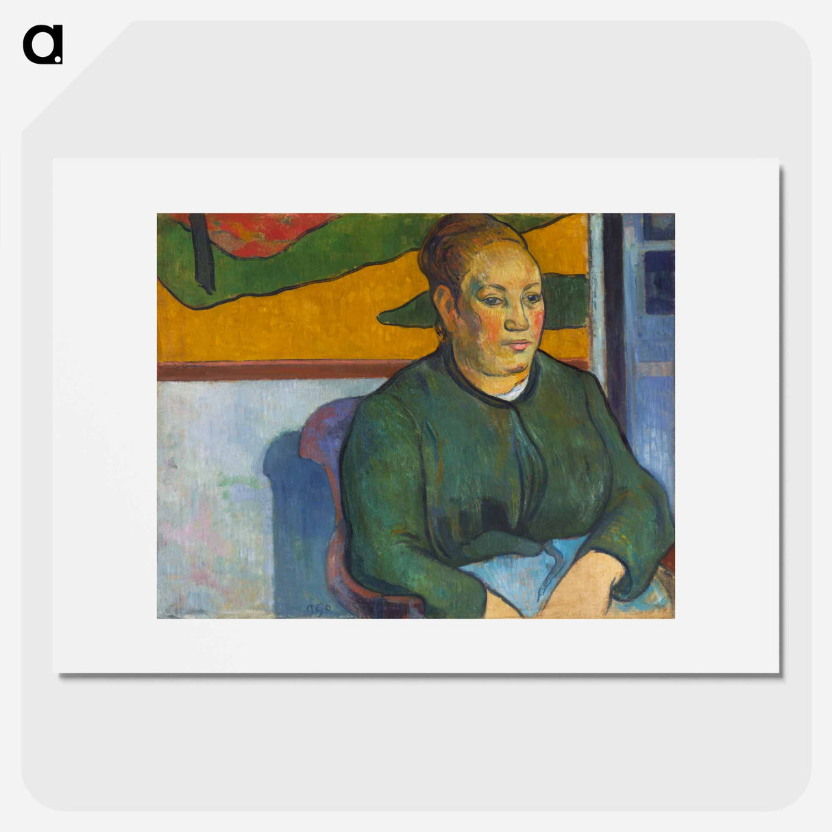 Madame Roulin - Paul Gauguin Poster.