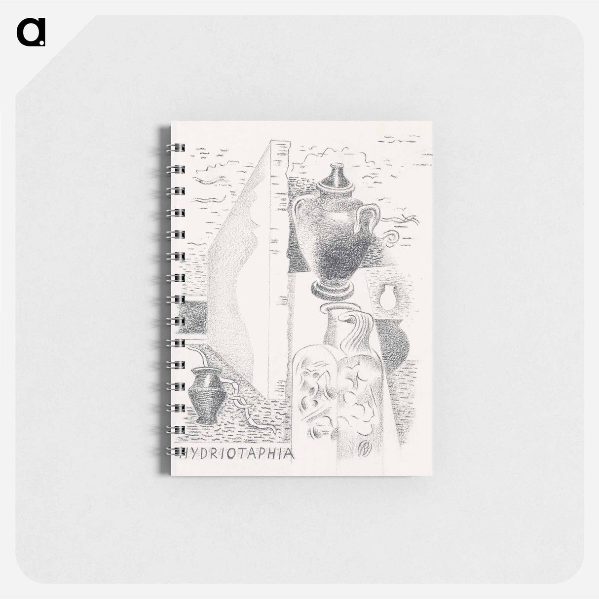 アートメモ帳-Design for Urne Buriall–Hydriotaphia - ポール ナッシュ Memo.