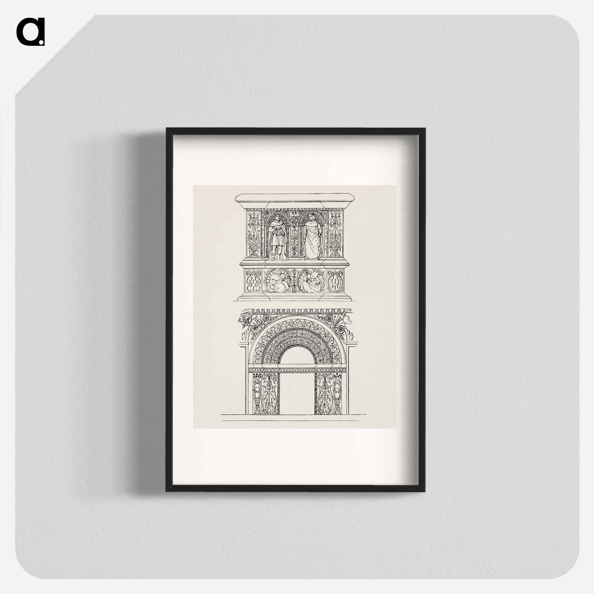アートポスター-Ancient Architectural Ornament
- 装飾の文法 Poster.