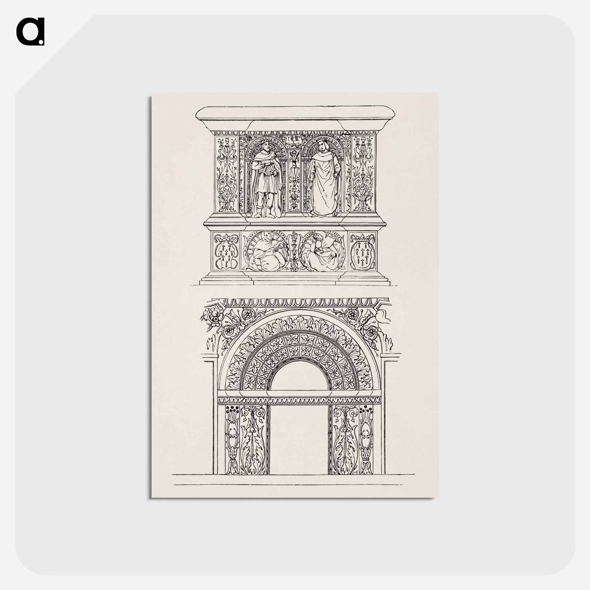 アートポストカード-Ancient Architectural Ornament
- 装飾の文法 Postcard.