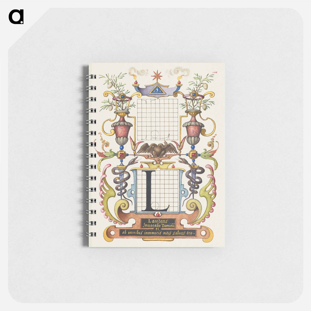 アートメモ帳-Guide for Constructing the Letter L from Mira Calligraphiae Monumenta
- 書道のお手本 Memo.