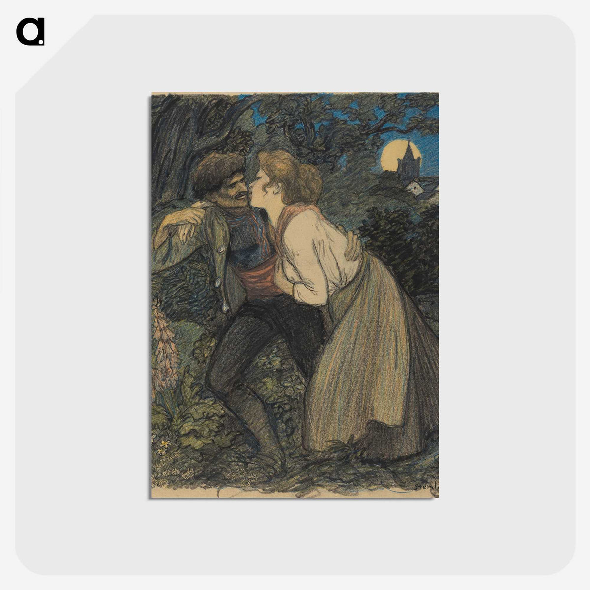 1-39_Theophile-Alexandre-Steinlen_postcard