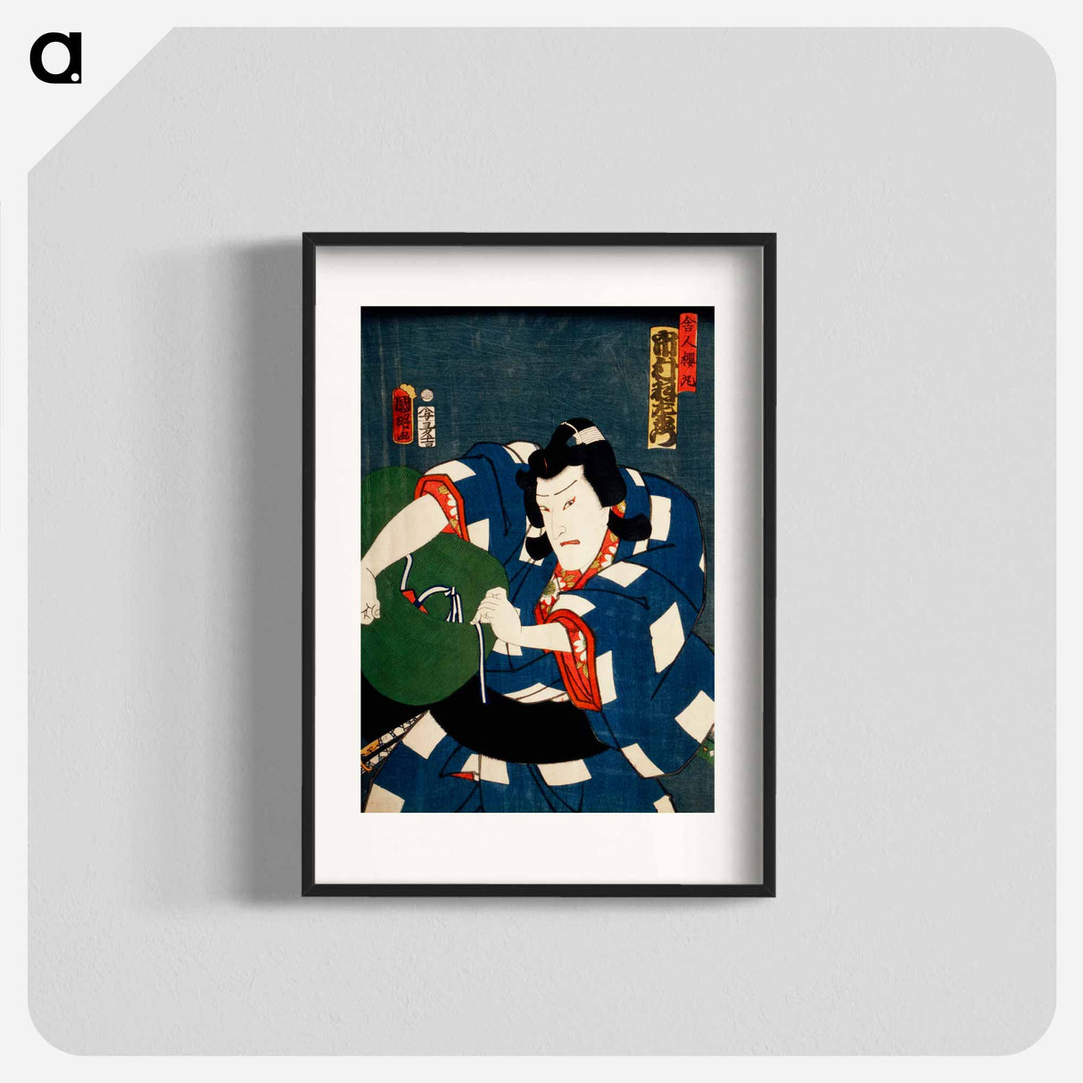 Portraits of an Actor - Toyohara Kunichika Poster.