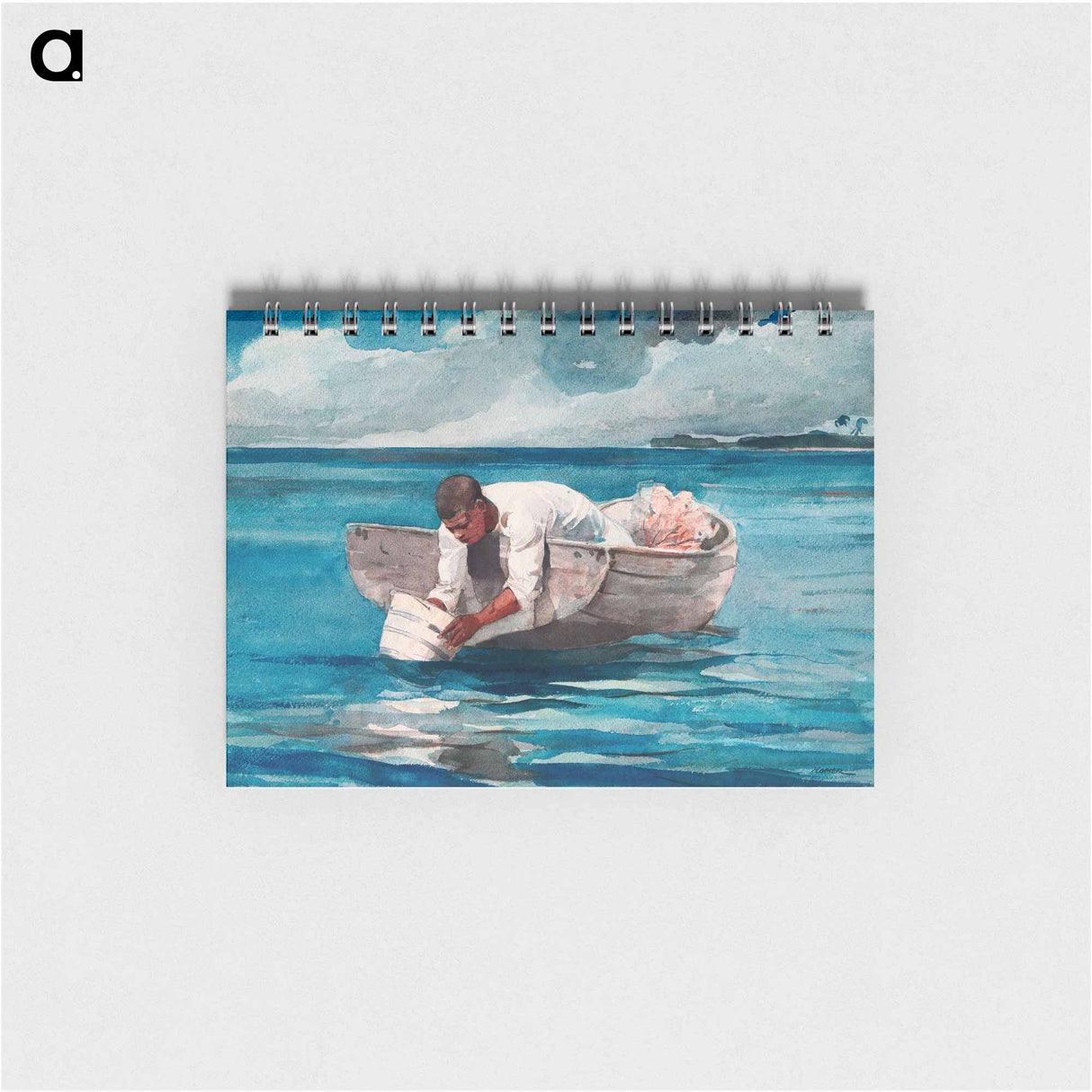 The Water Fan - ウィンスロー ホーマー Memo.