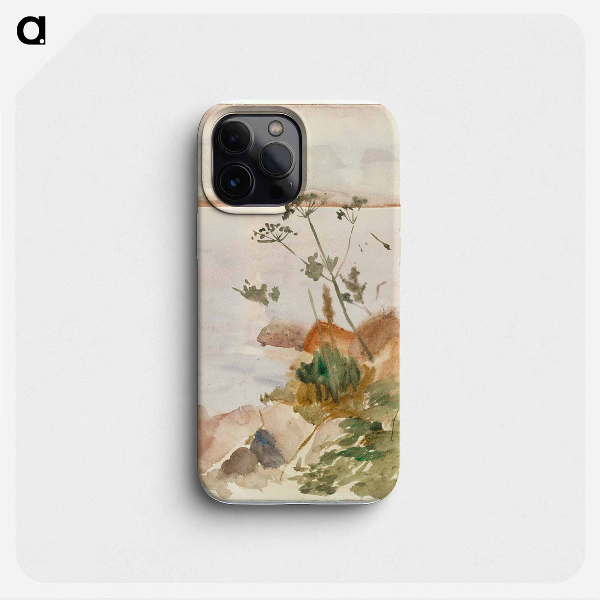 Seashore in the moonlight - アルバート エーデルフェルト Phone Case.