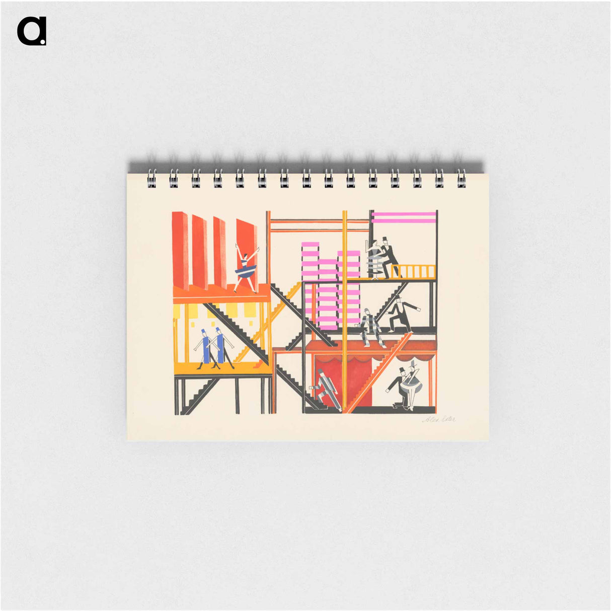 Maquettes de théatre i.-xv. - アレクサンドラ エクスター Memo.