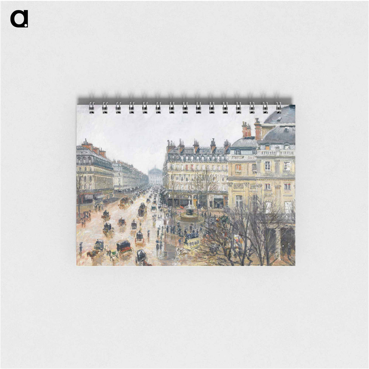 French Theater Square, Paris - カミーユ ピサロ Memo.