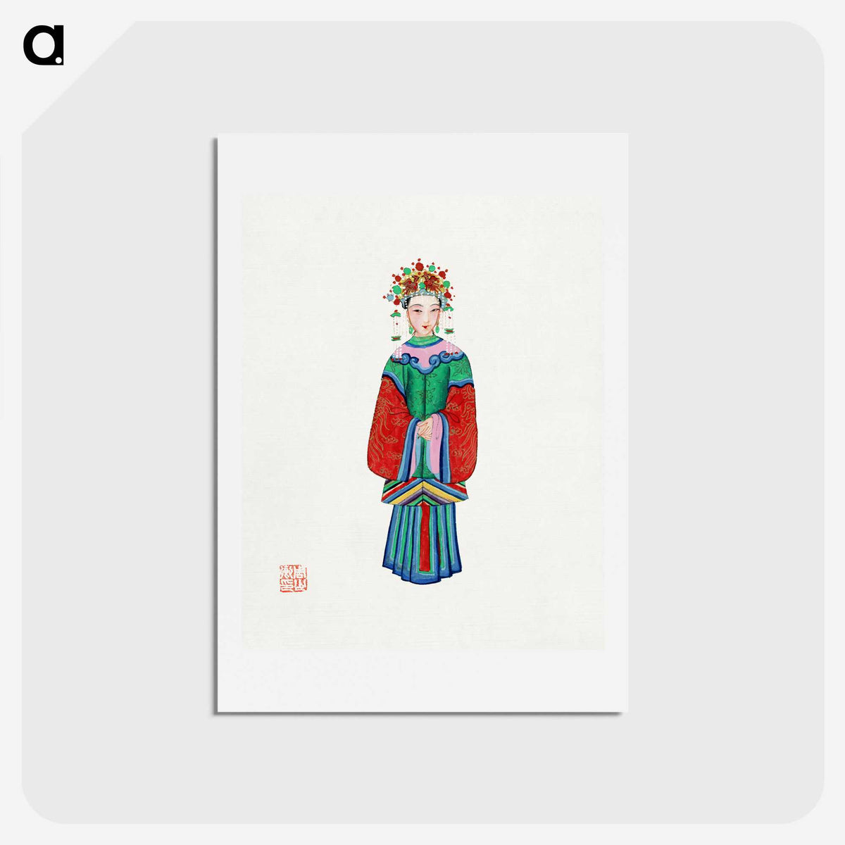 1-3_Chinese-Costumes_hagaki