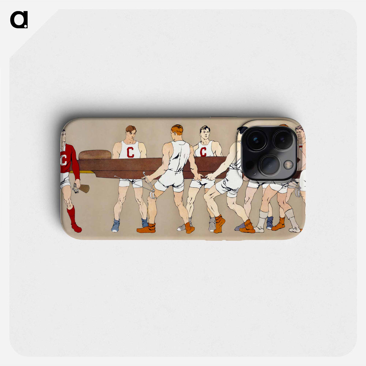 College rowing club - Edward Penfield Phone Case.