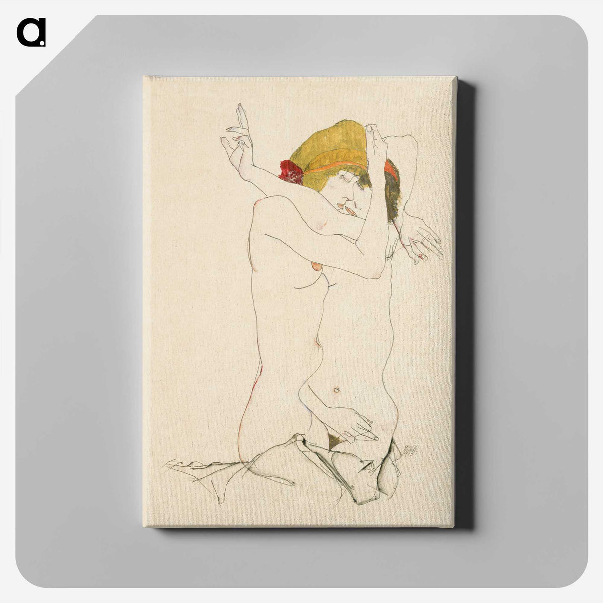 1-3_Egon-Schiele_canvas