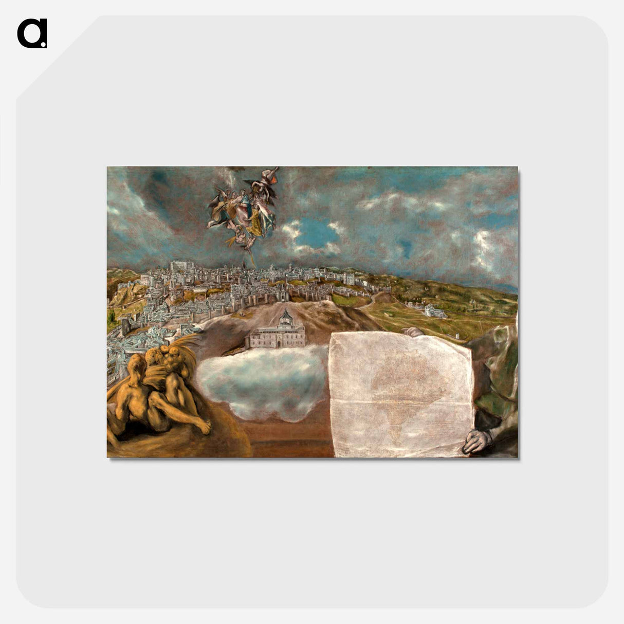 アートポストカード-El Greco's - エル グレコ Postcard.