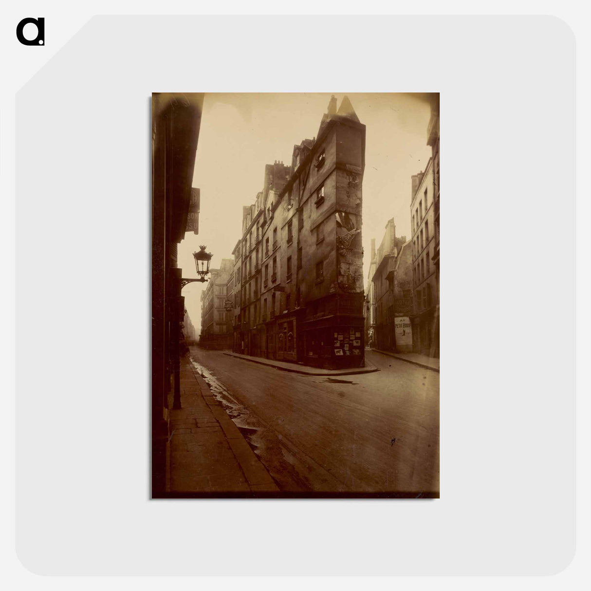 アートポストカード-Coin rue de Seine
- ウジェーヌ アジェ Postcard.