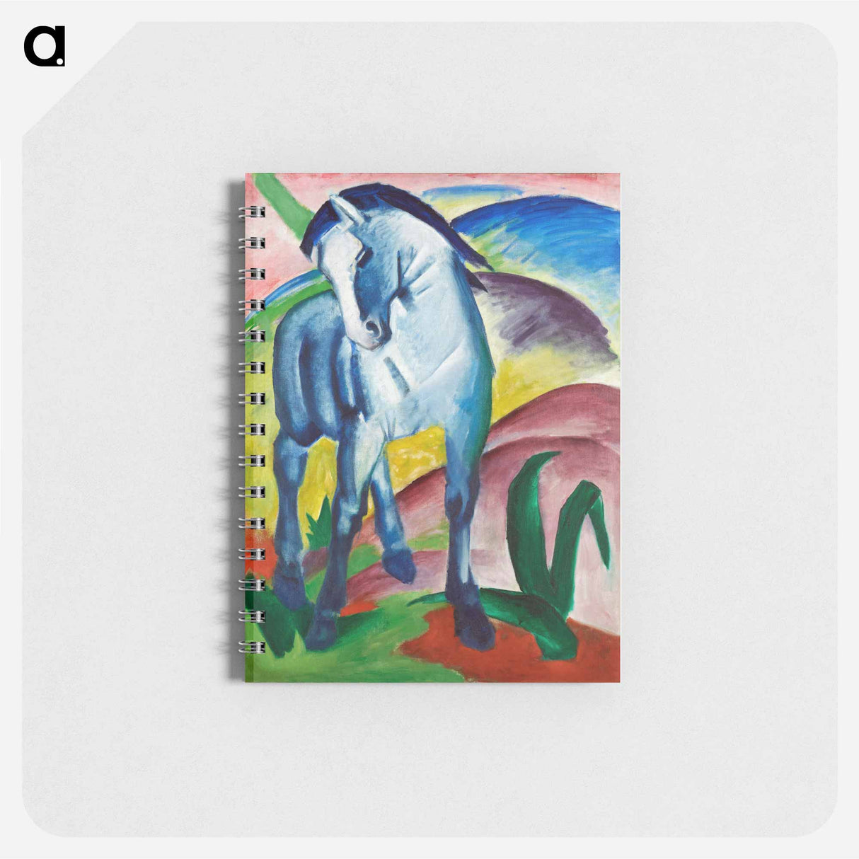 Blue Horse I - フランツ マルク Memo.