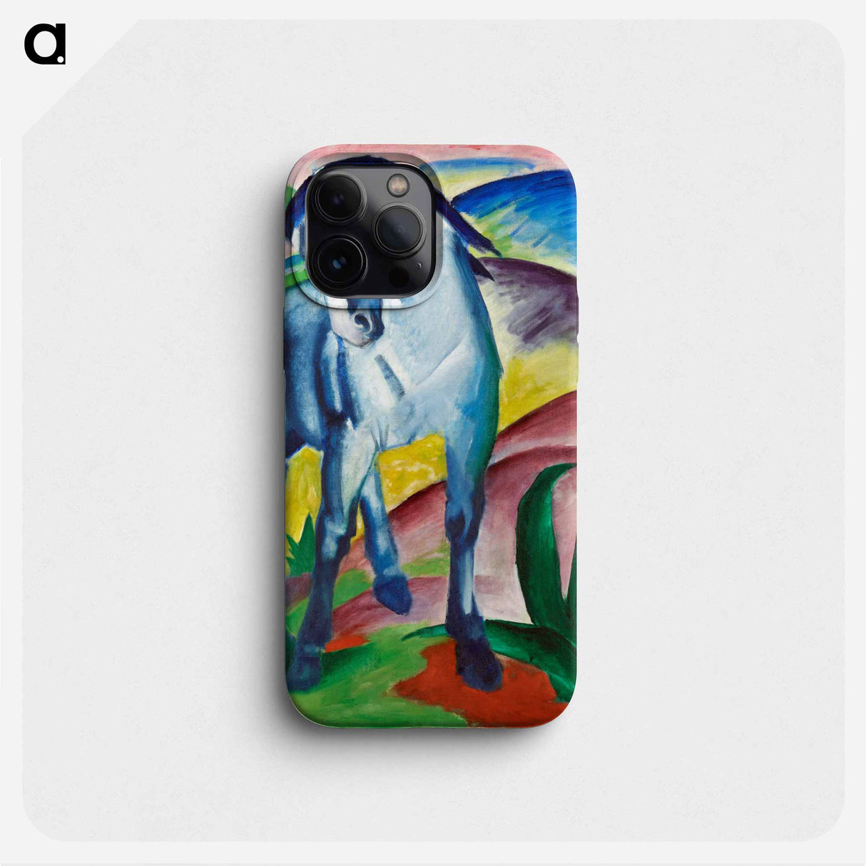 Blue Horse I - Franz Marc Phone Case.