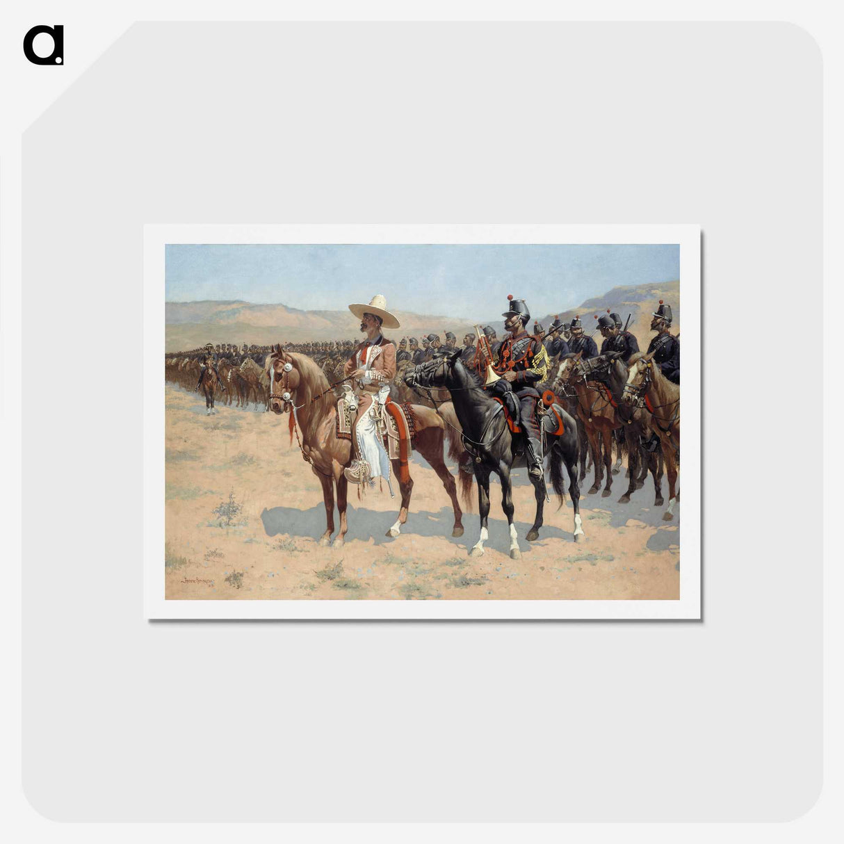 1-3_Frederic-Remington_hagaki
