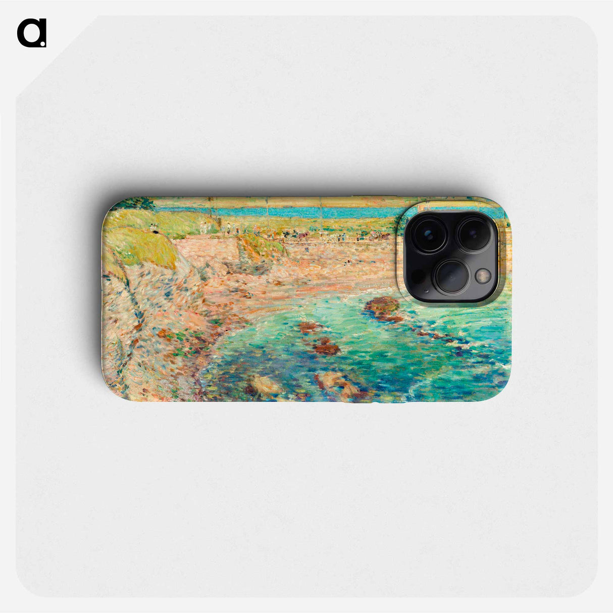 Bailey's Beach, Newport, RI - Frederick Childe Hassam Phone Case.