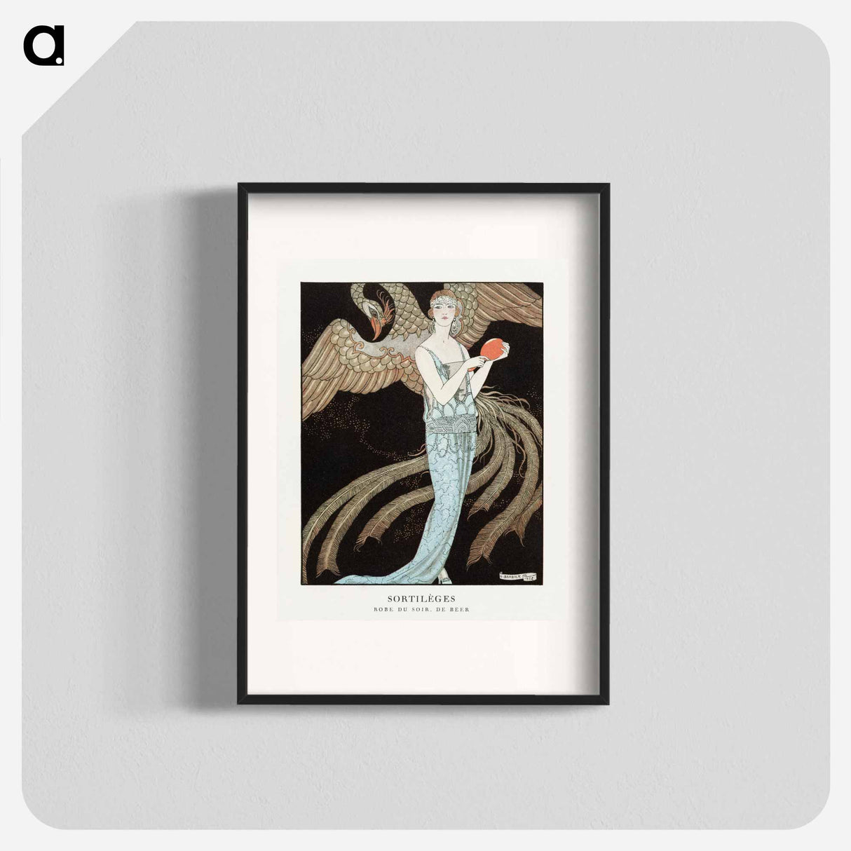 Sortilèges: Evening dress - ジョージ バービエ Poster.