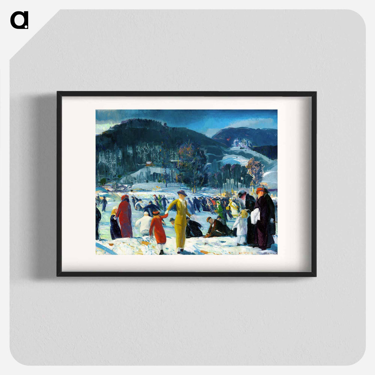 Love of Winter - ジョージ ベローズ Poster.